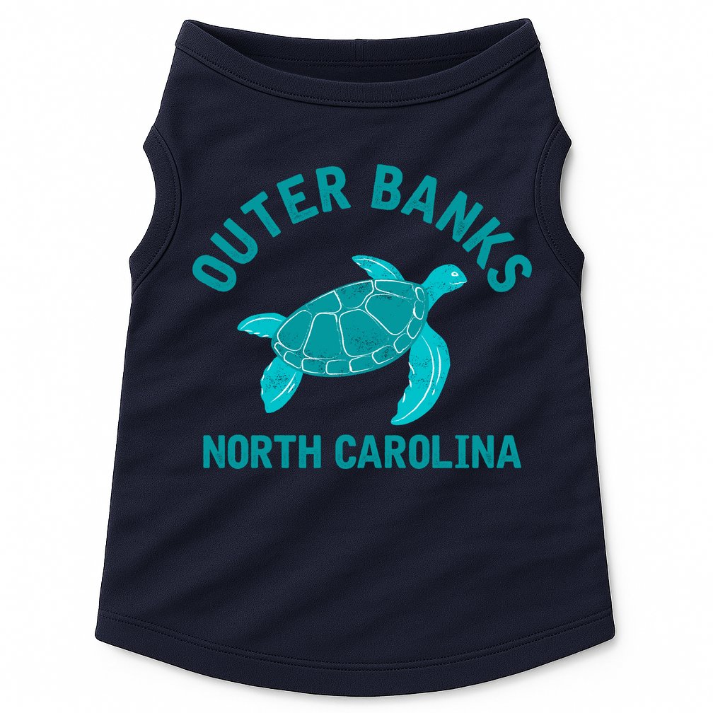 Outer Banks North Carolina NC Beach Doggie Tank