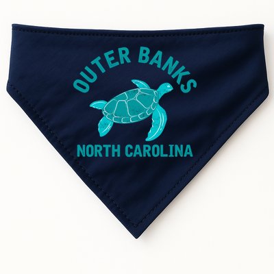 Outer Banks North Carolina NC Beach USA-Made Doggie Bandana