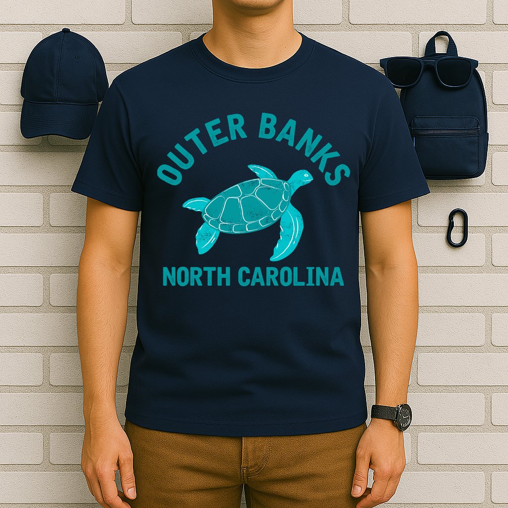 Outer Banks North Carolina NC Beach T-Shirt