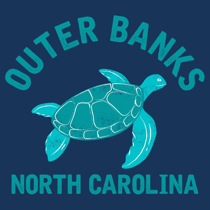 Outer Banks North Carolina NC Beach Tall T-Shirt