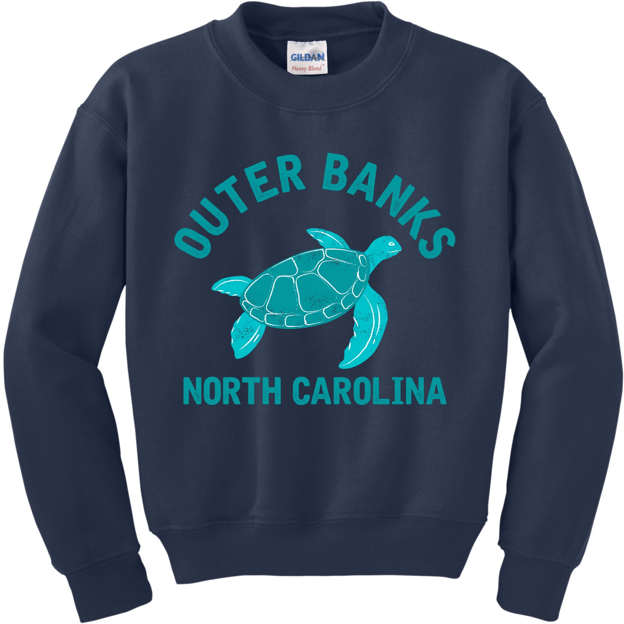 Outer Banks North Carolina NC Beach Kids Sweatshirt