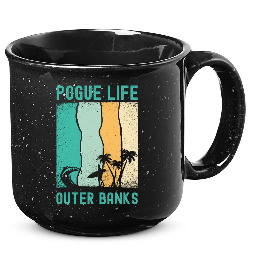 Outer Banks North Carolina NC Beach 15oz Campfire Ceramic Mug