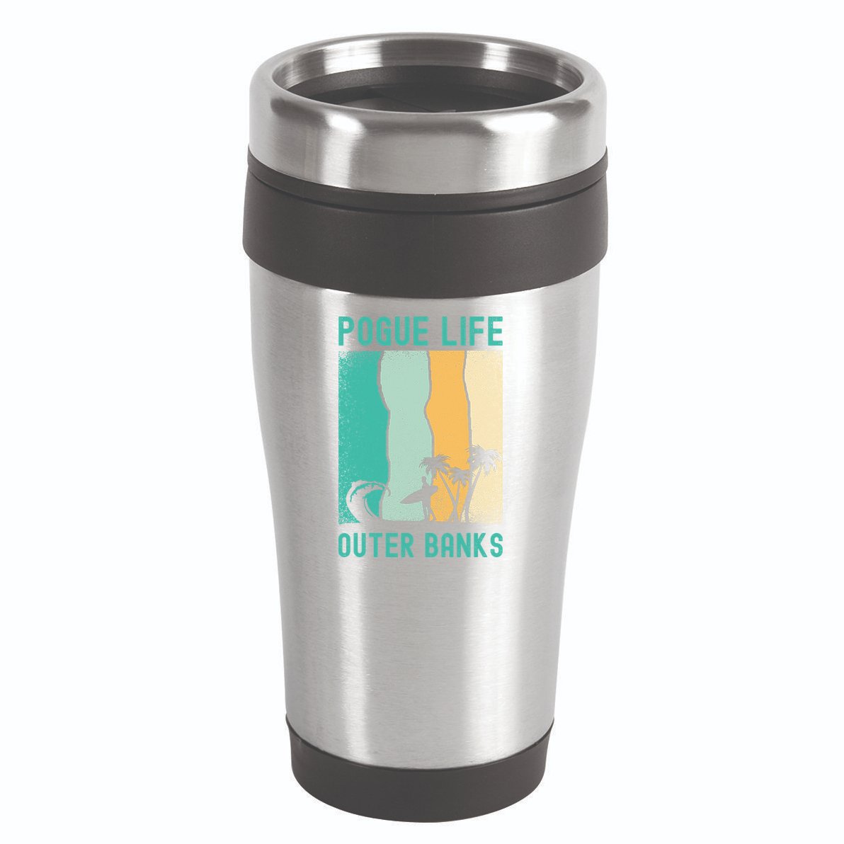 Outer Banks North Carolina NC Beach 16oz Travel Tumbler