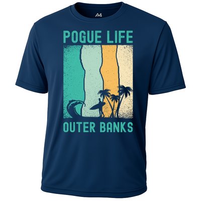 Outer Banks North Carolina NC Beach Cooling Performance Crew T-Shirt