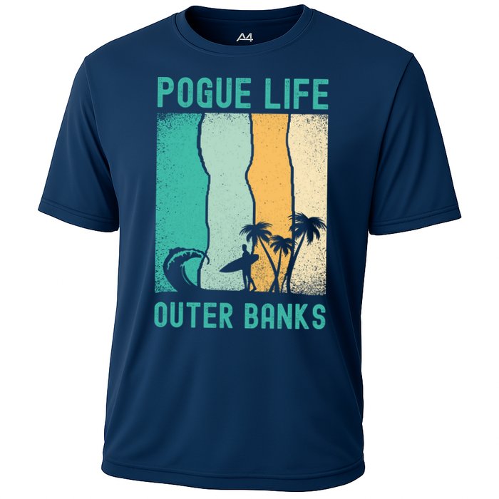 Outer Banks North Carolina NC Beach Cooling Performance Crew T-Shirt