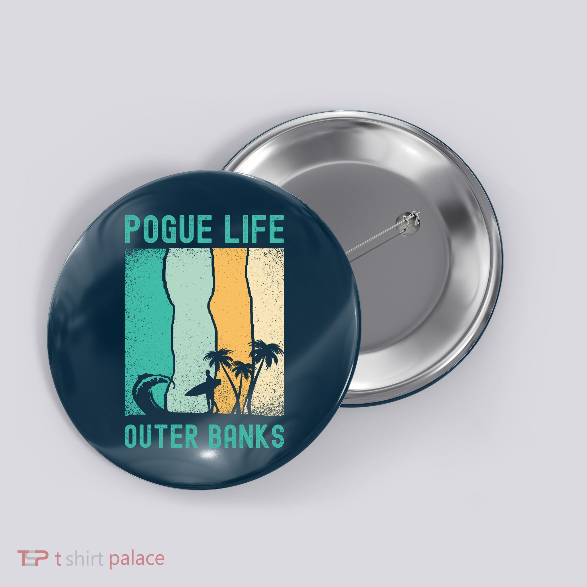Outer Banks North Carolina NC Beach Button