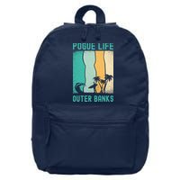 Outer Banks North Carolina NC Beach 16 in Basic Backpack