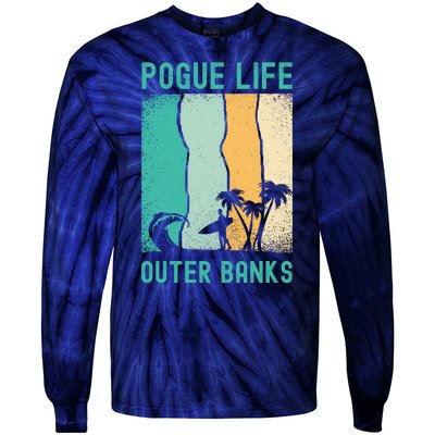 Outer Banks North Carolina NC Beach Tie-Dye Long Sleeve Shirt