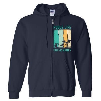 Outer Banks North Carolina NC Beach Full Zip Hoodie