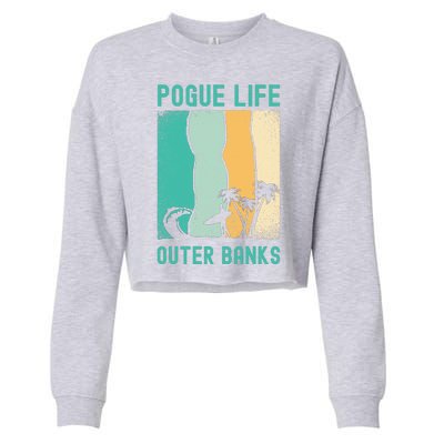 Outer Banks North Carolina NC Beach Cropped Pullover Crew