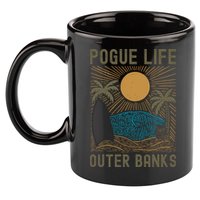 Outer Banks North Carolina NC Beach 11oz C Handle Ceramic Mug