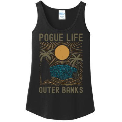 Outer Banks North Carolina NC Beach Ladies Essential Tank