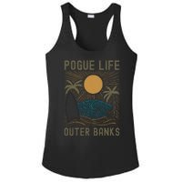 Outer Banks North Carolina NC Beach Ladies PosiCharge Competitor Racerback Tank