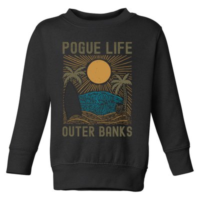 Outer Banks North Carolina NC Beach Toddler Sweatshirt
