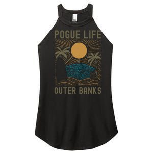 Outer Banks North Carolina NC Beach Women’s Perfect Tri Rocker Tank