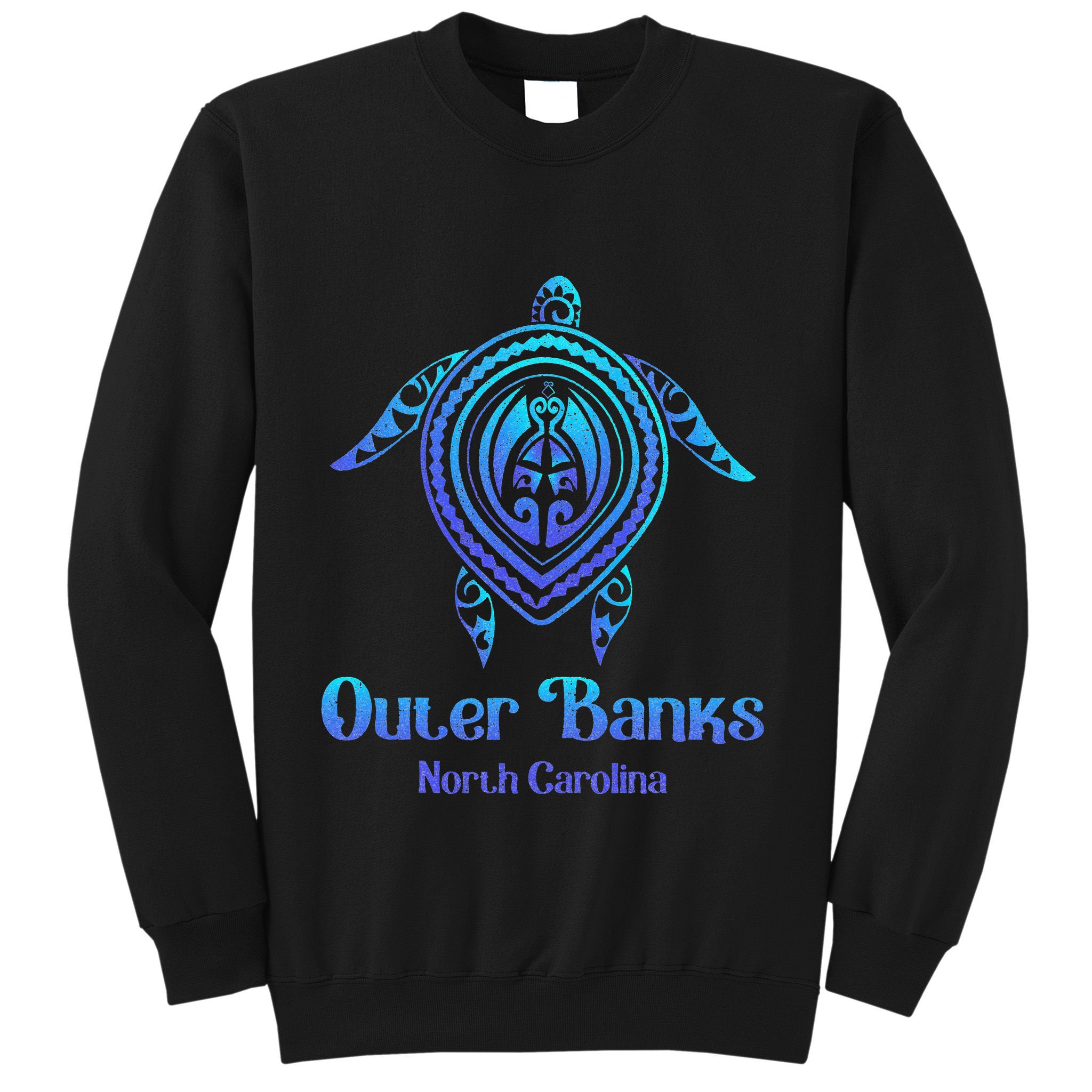 Outer Banks North Carolina Souvenir OBX NC Sea Turtle Sweatshirt