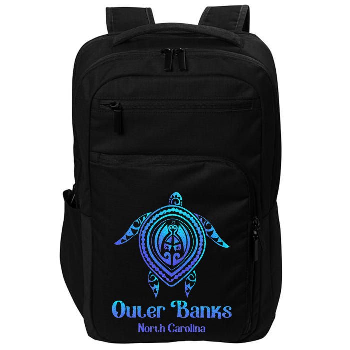 Outer Banks North Carolina Souvenir OBX NC Sea Turtle Impact Tech Backpack