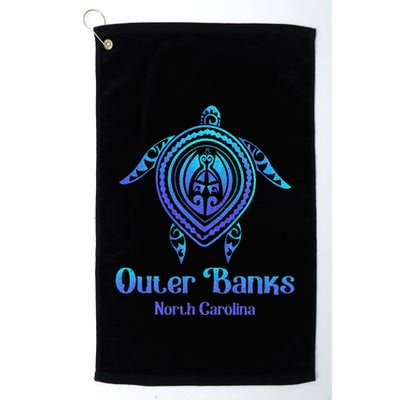 Outer Banks North Carolina Souvenir OBX NC Sea Turtle Golf Towel