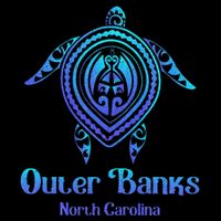 Outer Banks North Carolina Souvenir OBX NC Sea Turtle Visor