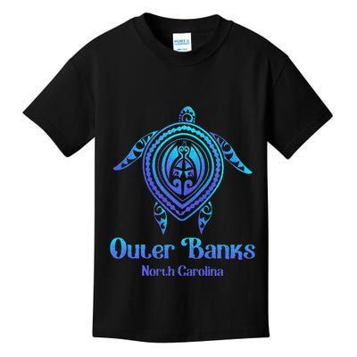 Outer Banks North Carolina Souvenir OBX NC Sea Turtle Kids T-Shirt