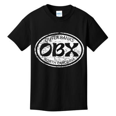 Outer Banks North Carolina OBX Beach Summer Travel Vintage Kids T-Shirt