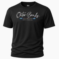 Outer Banks North Carolina Oars Graphic Cooling Performance Crew T-Shirt