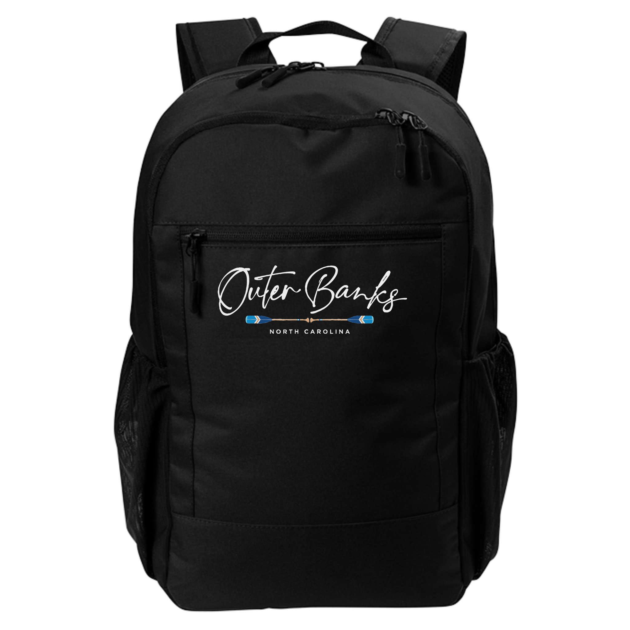 Outer Banks North Carolina Oars Graphic Backpack