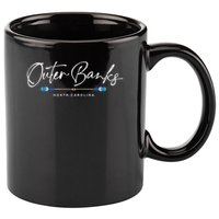 Outer Banks North Carolina Oars Graphic 11oz C Handle Ceramic Mug