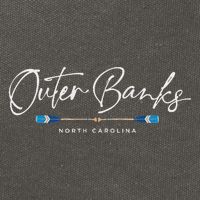 Outer Banks North Carolina Oars Graphic Cotton Canvas Backpack