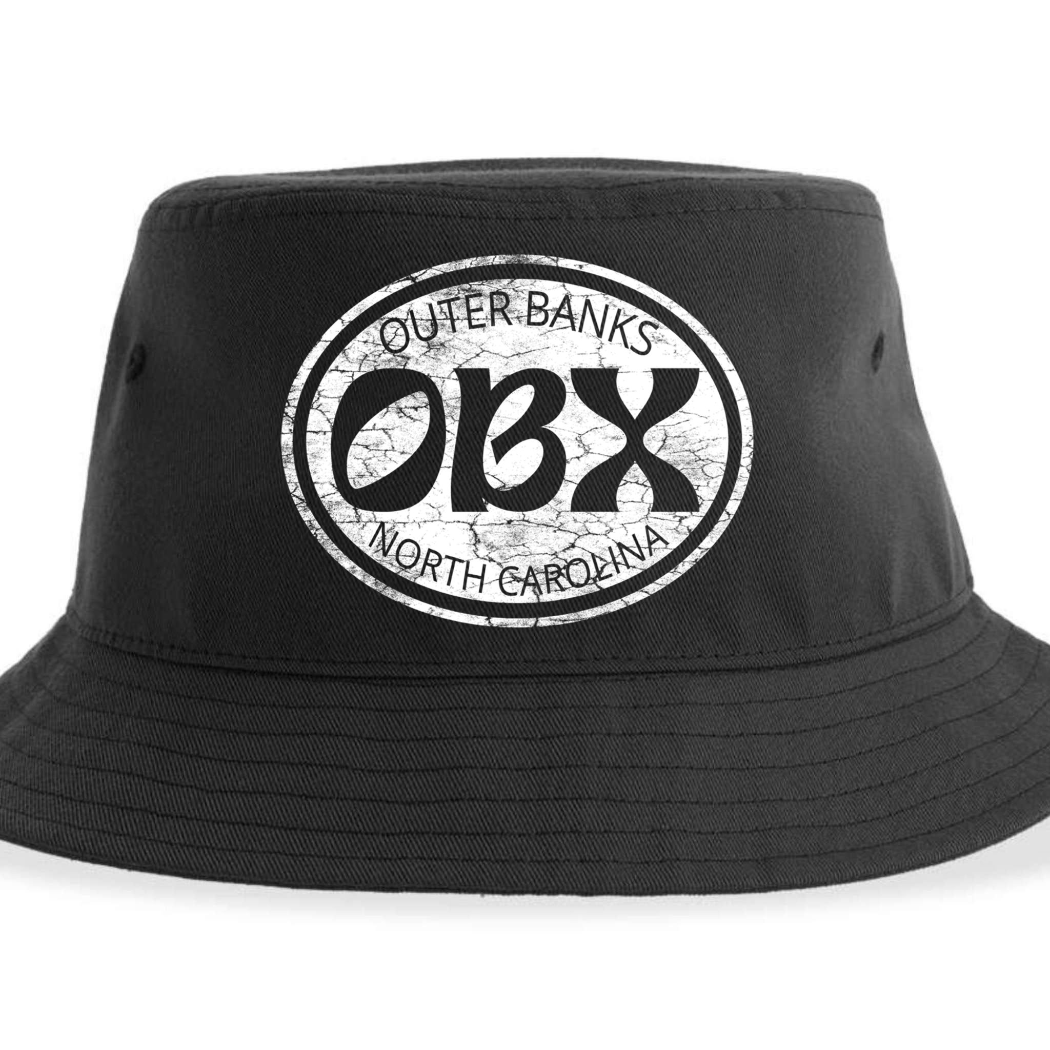 Outer Banks North Carolina Obx Beach Summer Travel Vintage Gift Sustainable Bucket Hat