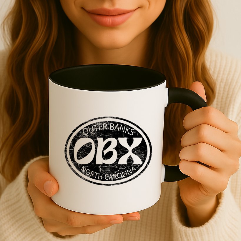Outer Banks North Carolina Obx Beach Summer Travel Vintage Gift Mug