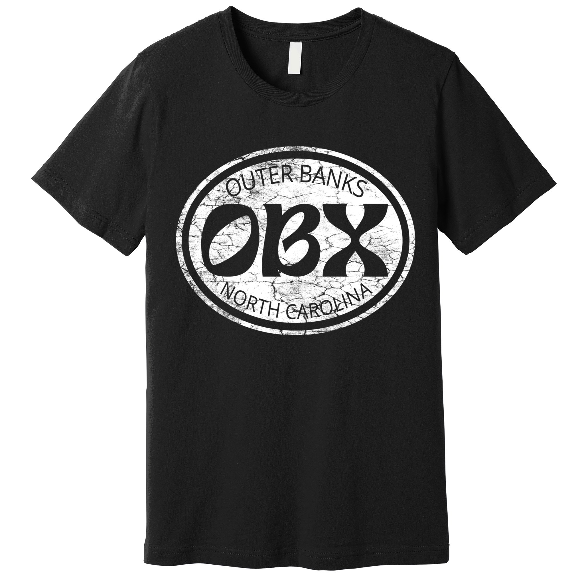 Outer Banks North Carolina Obx Beach Summer Travel Vintage Gift Premium T-Shirt