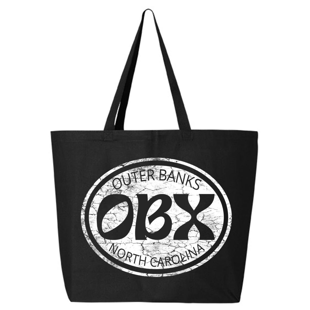 Outer Banks North Carolina Obx Beach Summer Travel Vintage Gift 25L Jumbo Tote
