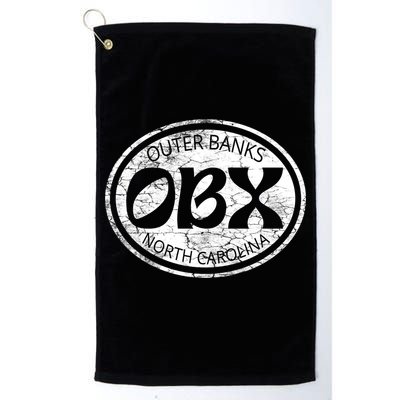 Outer Banks North Carolina Obx Beach Summer Travel Vintage Gift Golf Towel