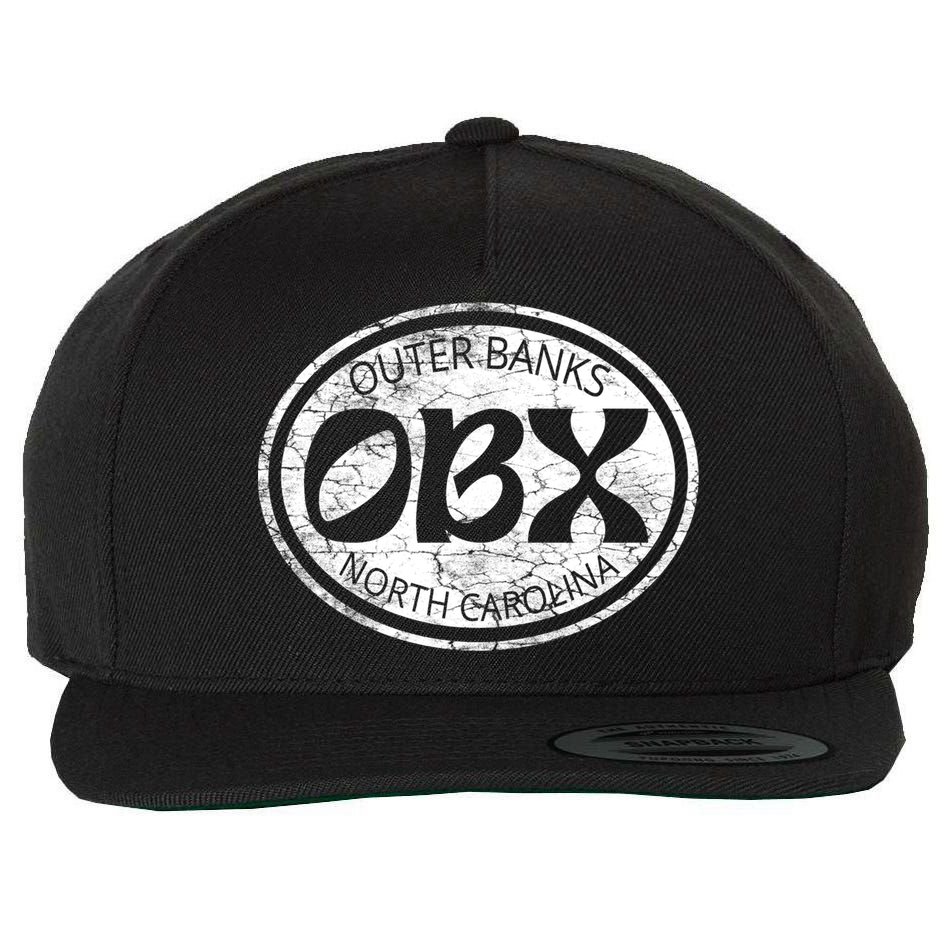 Outer Banks North Carolina Obx Beach Summer Travel Vintage Gift Wool Snapback Cap