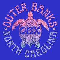 O.U.T.E.R B..A.N.K.S North Carolina Obx Sea Turtle Beach Full-Length Apron With Pockets