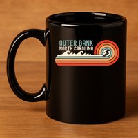 Outer Banks North Carolina NC Beach 11oz C Handle Ceramic Mug