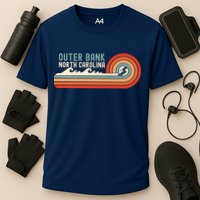 Outer Banks North Carolina NC Beach Cooling Performance Crew T-Shirt