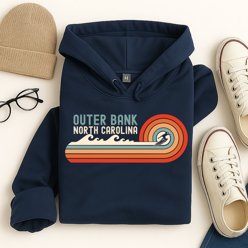 Outer Banks North Carolina NC Beach Hoodie
