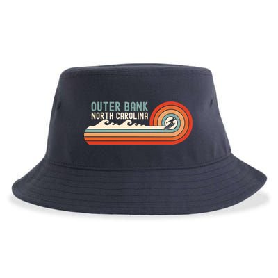 Outer Banks North Carolina NC Beach Sustainable Bucket Hat