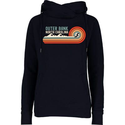 Outer Banks North Carolina NC Beach Womens Funnel Neck Pullover Hood