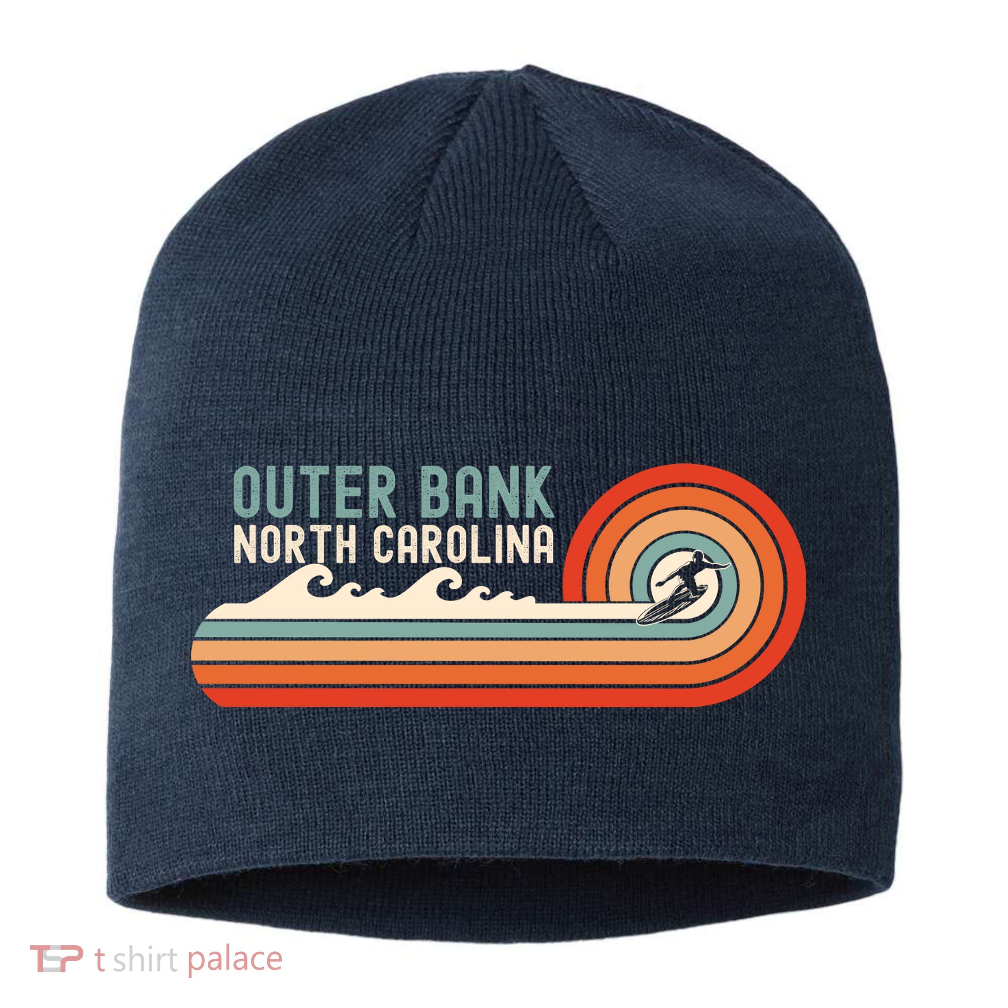 Outer Banks North Carolina NC Beach Sustainable Beanie