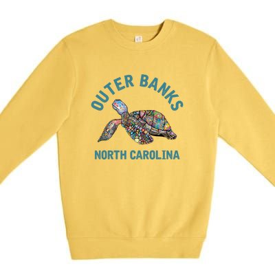 Outer Banks North Carolina NC Beach Premium Crewneck Sweatshirt