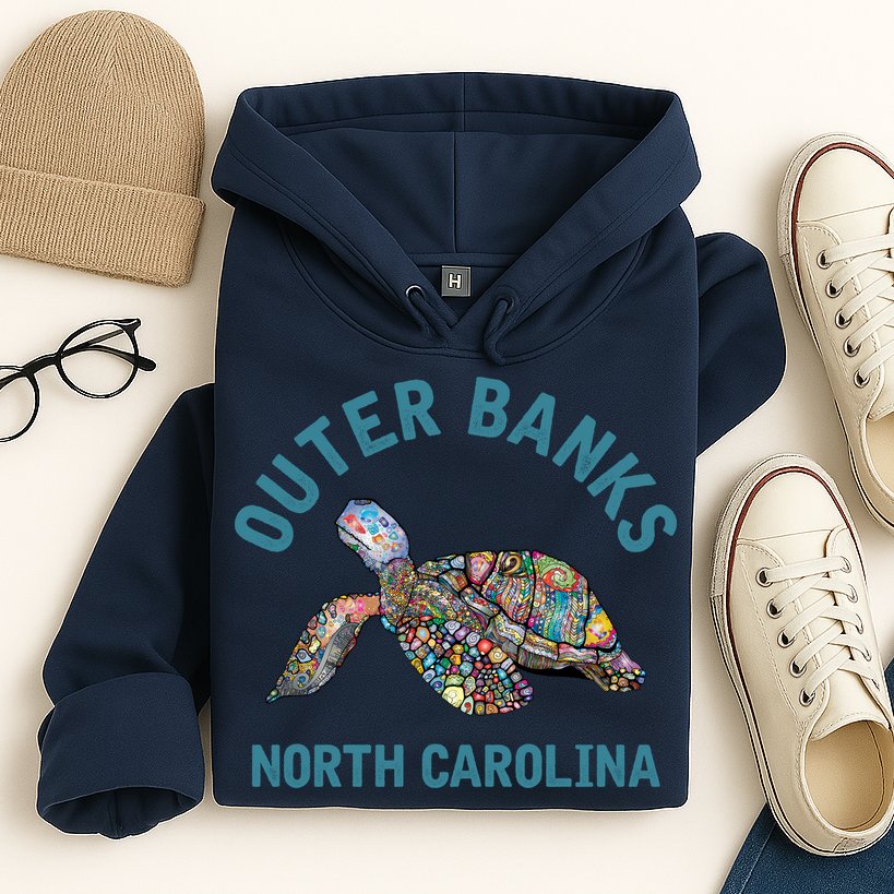 Outer Banks North Carolina NC Beach Hoodie