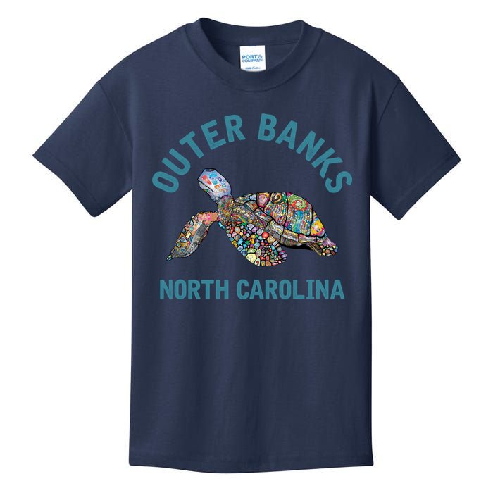 Outer Banks North Carolina NC Beach Kids T-Shirt