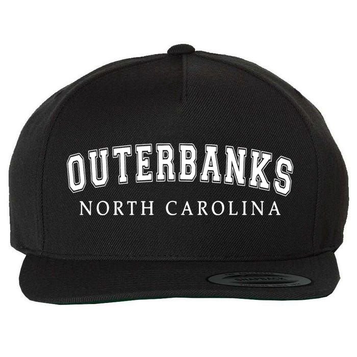 Outer Banks North Carolina New 1 Wool Snapback Cap