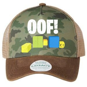 Oof! Blox Noob Funny Gamer Gift Legacy Tie Dye Trucker Hat