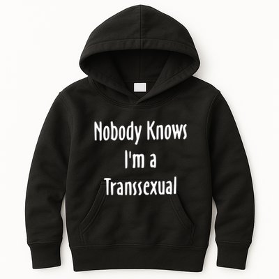 Onika Burgers Nobody Knows IM Transsexual Kids Hoodie