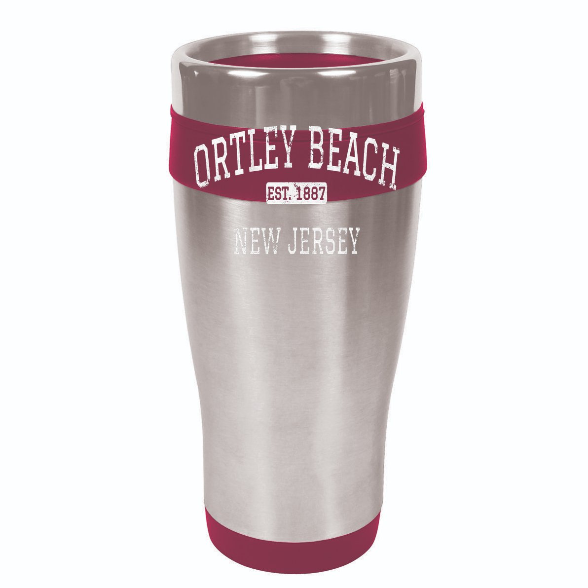 Ortley Beach New Jersey Nj Vintage Cooling Performance Long Sleeve Crew