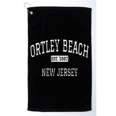 Ortley Beach New Jersey Nj Vintage Golf Towel
